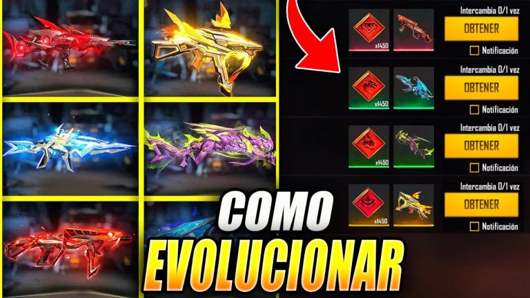 guia definitiva descubre todas las formas de conseguir armas evolutivas en free fire